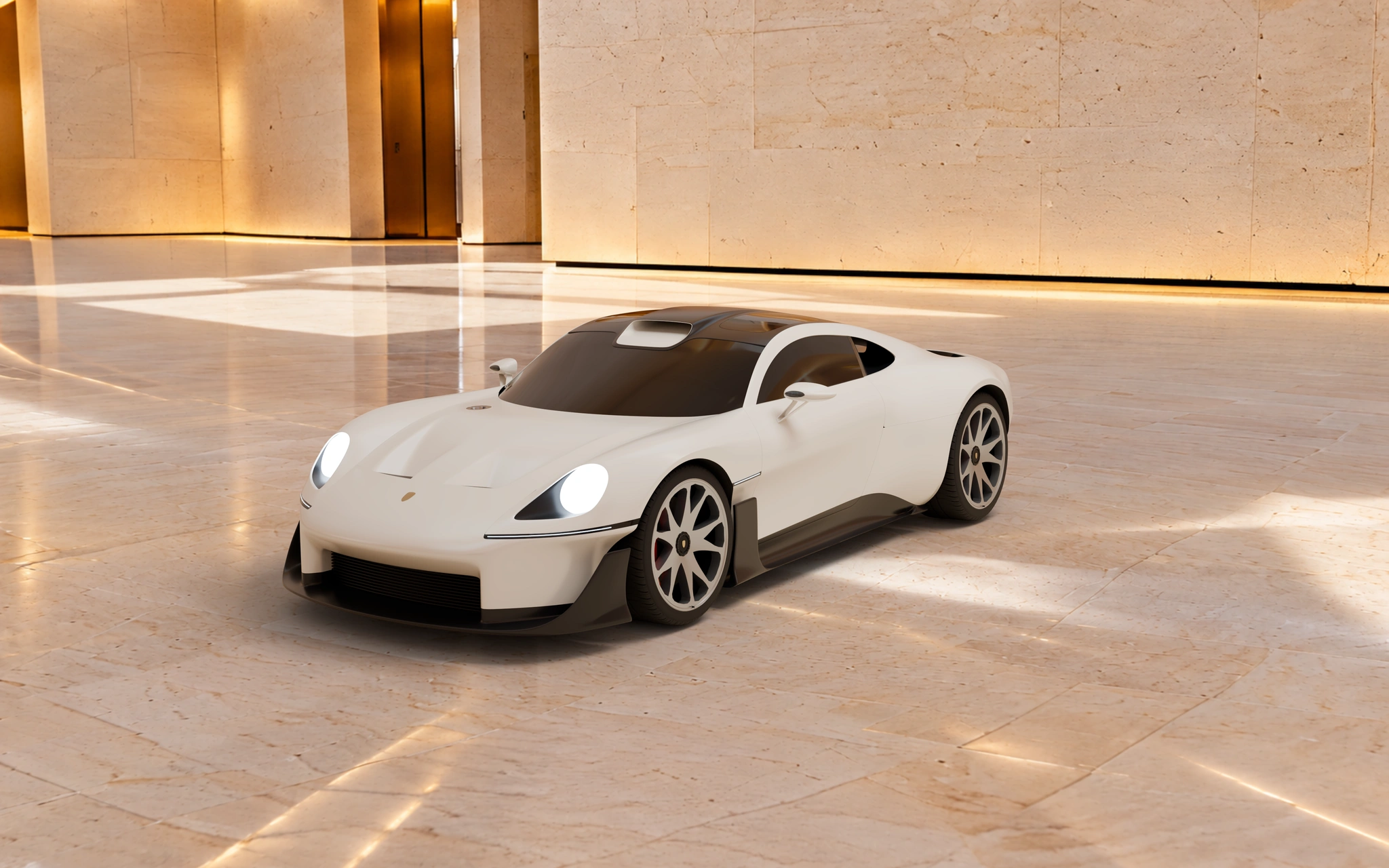 Existing Mission S rendering illustrating the visual context for Paint, wraps & car care partnerships